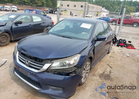 2015 Honda Accord Sport из США, поврежденный, VIN 1HGCR2F59FA227676